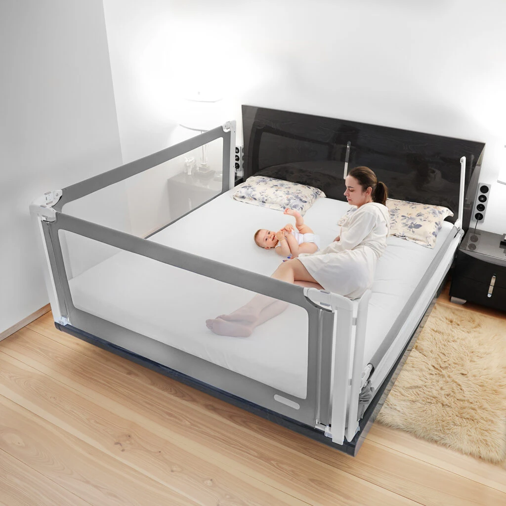 Barrières de lit en forme d'ourson