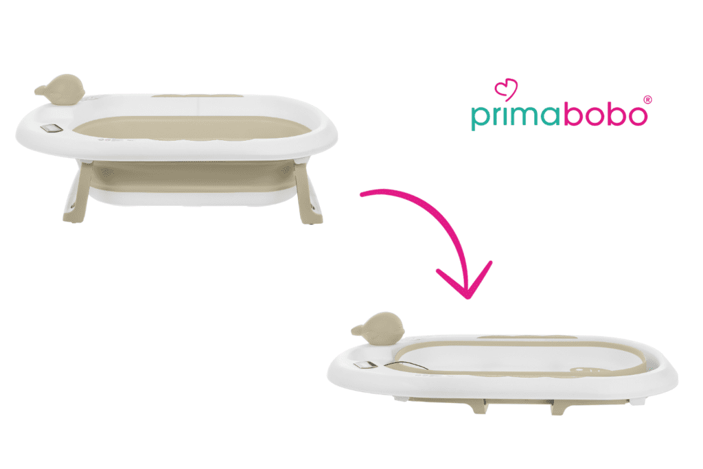 wanienka składana ola beżowa primabobo