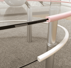 pianka na rogi mebli, pianka zabezpieczająca ochronna na kant i rogi mebli primabobo