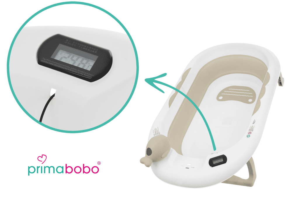 wanienka składana ola beżowa primabobo