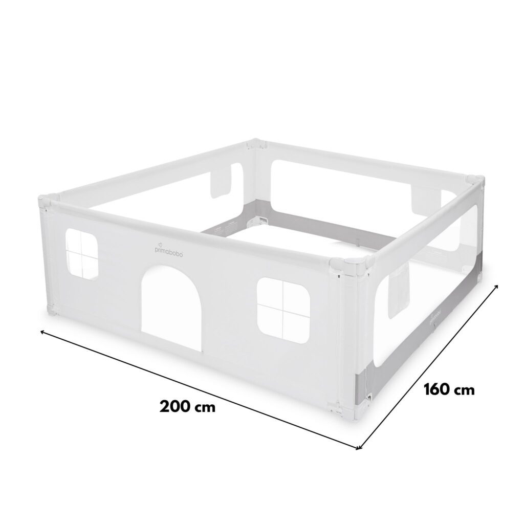 barierka do łóżka velvo 200+ primabobo barierka ochronna biała dla dzieci