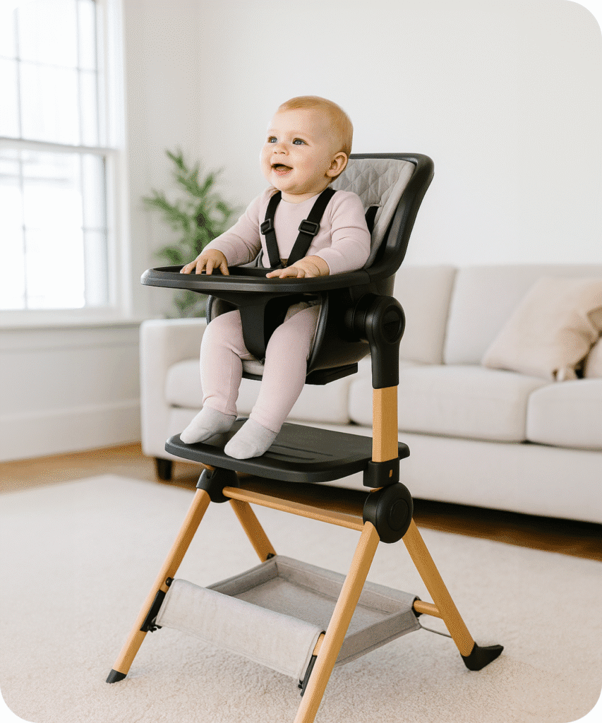 łóżeczko dostawne vera 3w1 primabobo krzesełko do karmienia łóżeczko dziecięce beżowe szare ciemnoszare/czarne