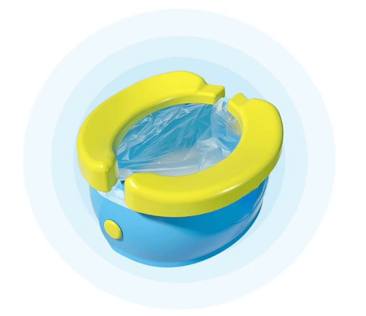 nocnik primabobo składany nocnik banan turystyczny dla dziecka