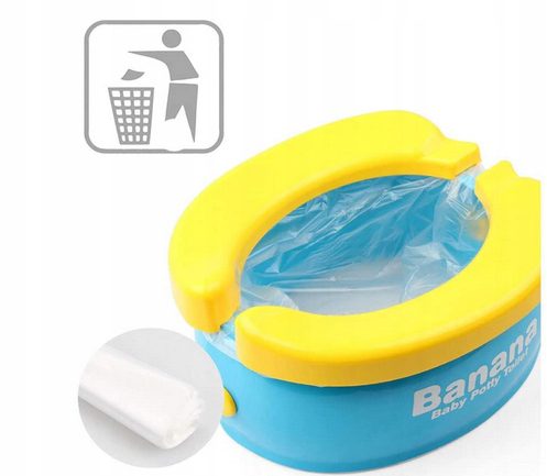 nocnik primabobo składany nocnik banan turystyczny dla dziecka