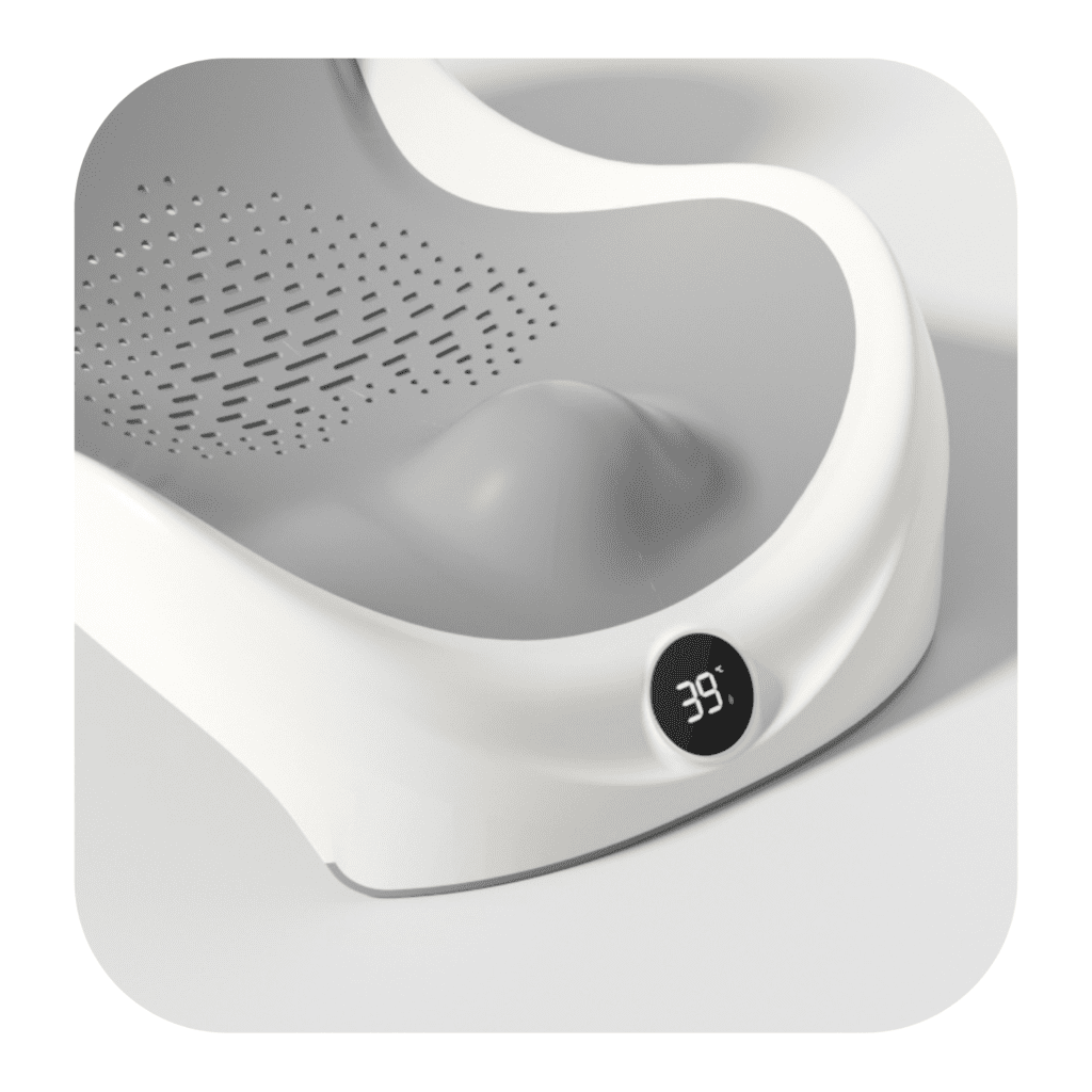 fotelik do wanienki primabobo z termometrem