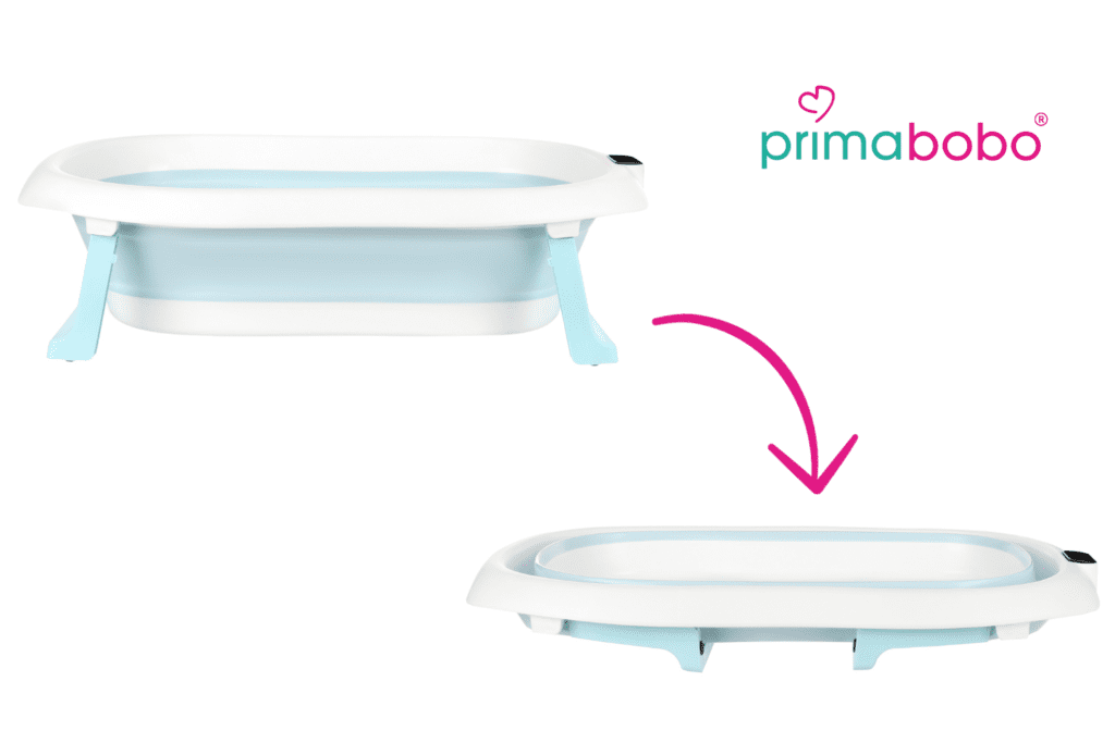 wanienka składana z fotelikiem i termometrem primabobo premium