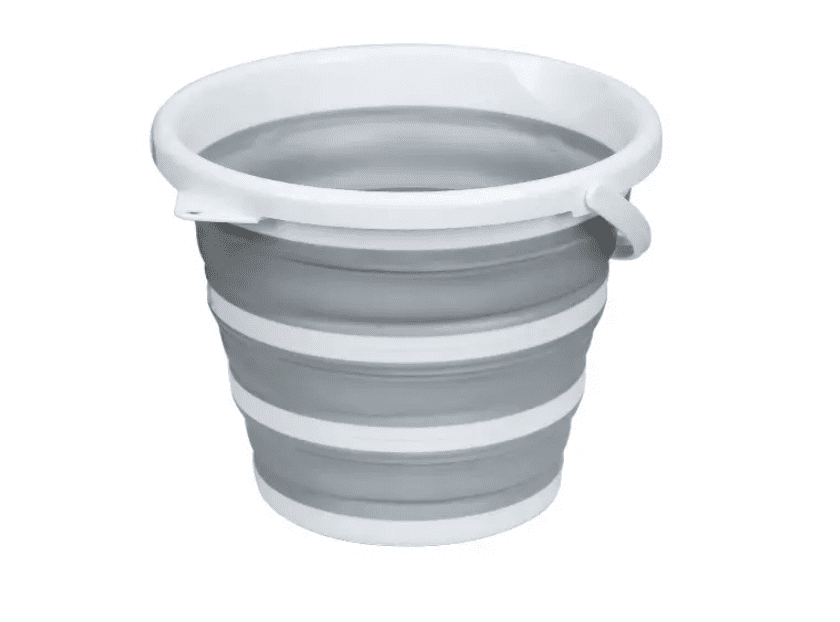 wiaderko składane, miska składana domowa, duża miska składana, duże wiaderko składane, kosz na pranie składany, składany kosz do prania