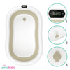 Baignoire pliante PREMIUM avec support et siège beige