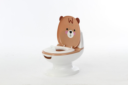 Pot interactif Teddy Bear, pot pour bébé avec chasse d'eau