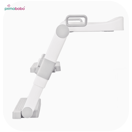 Abattant de WC avec échelle, antidérapant, abattant de WC - gris