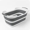 Cuvette pliante 60x39cm avec vidange, panier à linge en silicone, touring