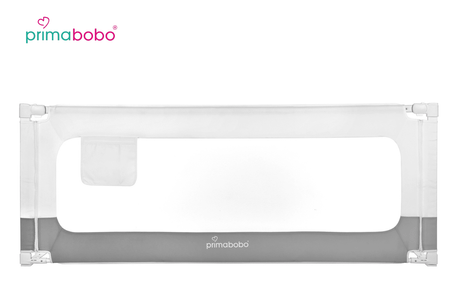 VELVO barrières de lit 200 cm, sécurité enfant - gris