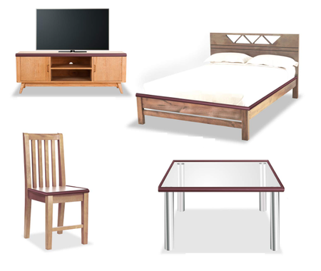 Mousse de protection pour coins et bords de meubles - 4m, protection enfant - gris