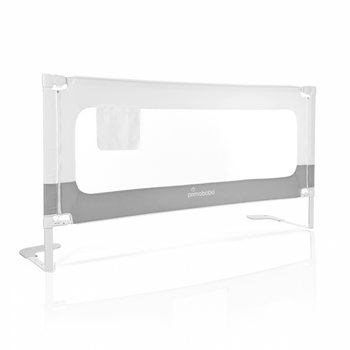Barrière de lit VELVO 160 cm, sécurité enfant - gris