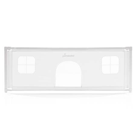 Barre de lit VELVO 200 cm+ avec entrée, sécurité enfant - blanc