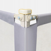 Barrière de sécurité pour lit Bear 180 cm, Barrière de sécurité pour bébé, GRIS