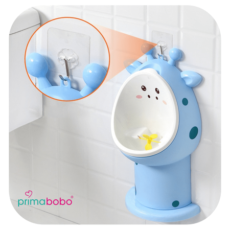 Toilette Girafe, pot réglable pour garçon - jaune