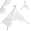 TIPI tente pour enfants 80×80 cm blanc