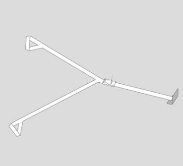 Sangles de serrage pour les rails d'ours, CLASSIC