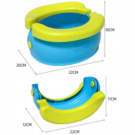 Pot de voyage, pliable, pot de voyage BANANA M