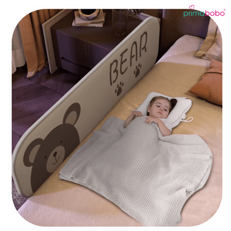 Barrière de lit SMART 120 cm - pliable, format de voyage