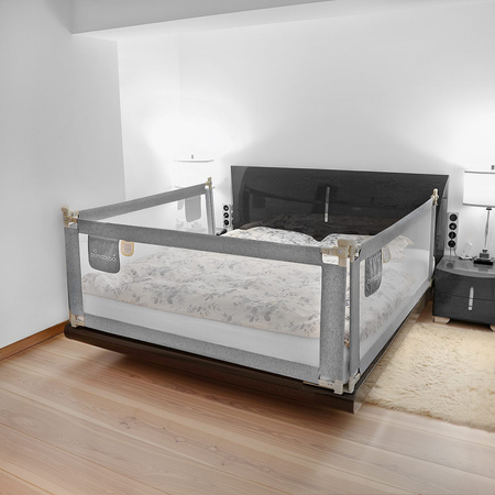 CLASSIC 200 cm Grille de sécurité pour enfants, Gris