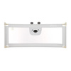 Barrière de sécurité pour lit Bear 180 cm, Barrière de sécurité pour bébé, GRIS