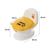 TIGRYSEK pot interactif, pot pour bébé avec chasse d'eau