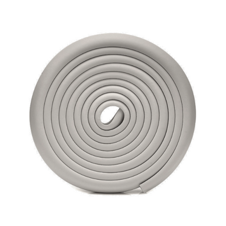 Mousse de protection pour coins et bords de meubles - 4m, protection enfant - gris