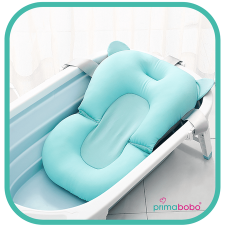 Coussin de bain pour bébé, doublure de baignoire, lit de jour - bleu