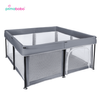 Primabobo parc pliant pour bébé, bassin sec 120x120cm- gris