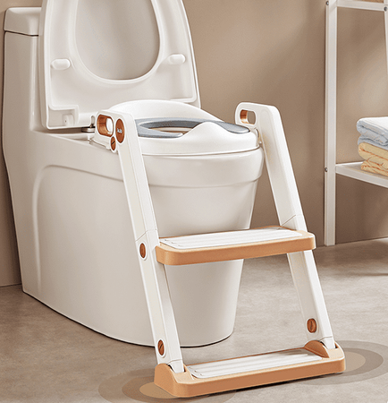 Abattant de siège de toilette avec échelle, antidérapant, abattant de siège de toilette