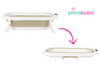 Baignoire pliante PREMIUM avec support et siège beige