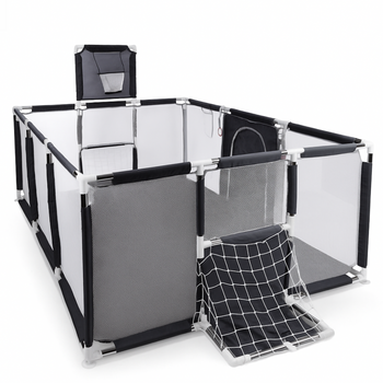 Lit bébé Primabobo avec panier, bassin sec 180x120cm- gris