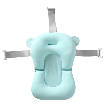 Coussin de bain pour bébé, doublure de baignoire, lit de jour - bleu