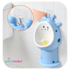 Toilette urinoir Girafe, pot de chambre garçon ajustable - bleu