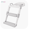 Abattant de WC avec échelle, antidérapant, abattant de WC - gris