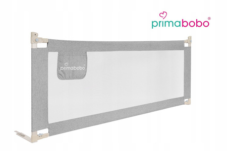 Barrière de lit CLASSIC 140 cm Gris, sécurité enfant, GRIS