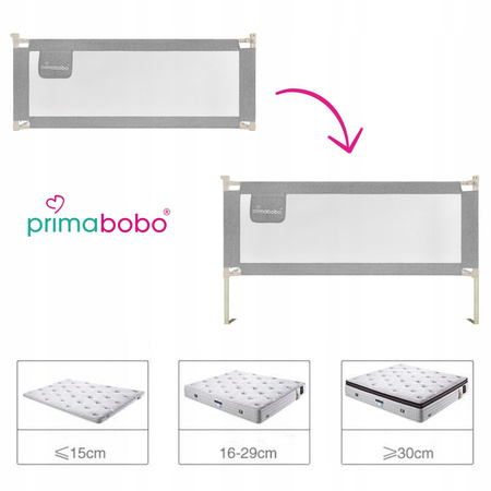 CLASSIC 200 cm Grille de sécurité pour enfants, Gris